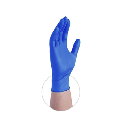 Nitrile Exam Gloves, Powder-Free, Medium, Blue, 100/Box