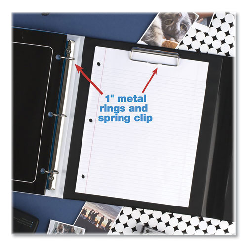 Trapper Keeper 3-Ring Pocket Binder, 1" Capacity, 11.25 x 12.19, Shapes - Image 5