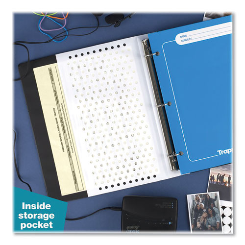 Trapper Keeper 3-Ring Pocket Binder, 1" Capacity, 11.25 x 12.19, Shapes - Image 6