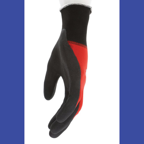 Ninja BNF N96970 Gloves, X-Large, Black/Red, Dozen