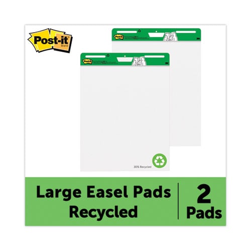 Post-it&reg; Easel Pad with Recycled Paper