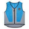 Chill-Its 6667 Wet Evaporative PVA Cooling Vest with Zipper, PVA, 2X-Large, Blue