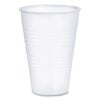 High-Impact Polystyrene Cold Cups, 14 oz, Plastic, Translucent, 50/Sleeve. 20 Sleeves/Carton