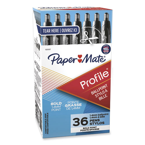 Paper Mate Retractable Profile Ballpoint Pens
