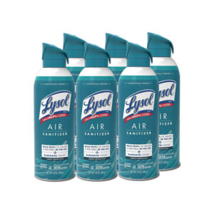 Air Sanitizer Spray, Simple Fresh, 10 oz Aerosol Spray, 6/Carton