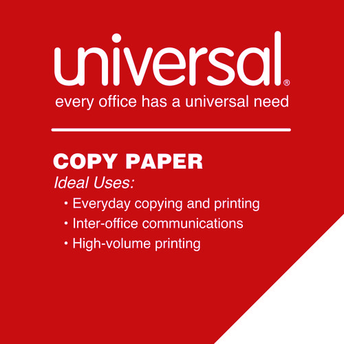 Legal Size Copy Paper, 92 Bright, 20 lb Bond Weight, 8.5 x 14, White, 500 Sheets/Ream, 10 Reams/Carton