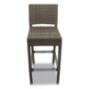 Gama Series Barstools, Supports Up to 300 lb, 31.25" Seat Height, Ivory Seat, Ivory Back, Ivory Base