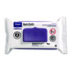 Super Sani-Cloth Germicidal Disposable Wipes, Large, 1-Ply, 8.2 x 9.8, Unscented, White, 80/Pack