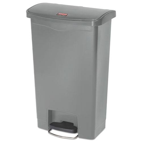 Rubbermaid Commercial Slim Jim 13G Front Step Container