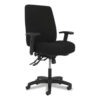 Network High-Back Chair, Supports Up to 250 lb, 18.3" to 22.8" Seat Height, Black
