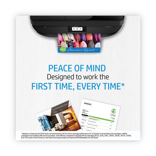 HP 63, (F6U61AN) Tri-Color Original Ink Cartridge