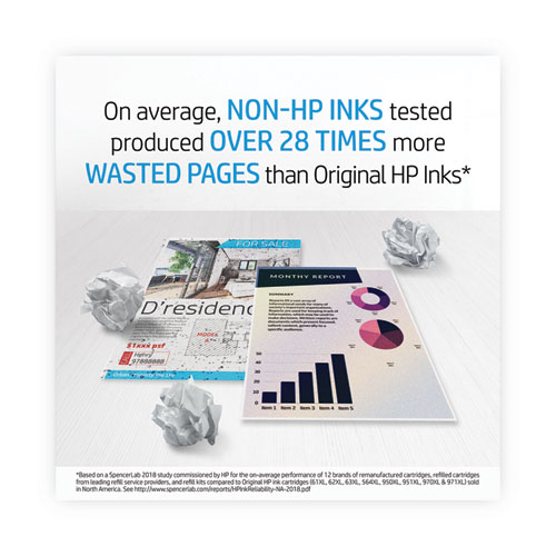 HP 63, (F6U61AN) Tri-Color Original Ink Cartridge