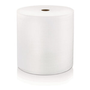 Hard Wound Roll Towel, 1-Ply, 7" x 800 ft, White, 6 Rolls/Carton