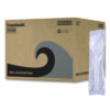 Heavyweight Polystyrene Cutlery, Soup Spoon, Plastic, White, 1,000/Carton