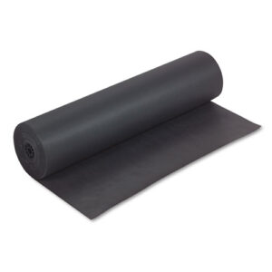 Spectra ArtKraft Duo-Finish Paper, 48 lb Text Weight, 36" x 1,000 ft, Black