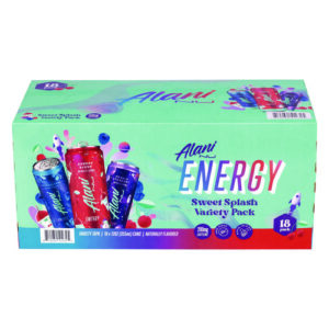 Energy Sweet Splash Variety Pack, Assorted Flavors, 12 oz Can, 18/Carton