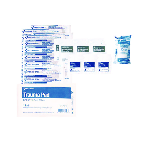 137-Piece Wound Care Treatment Pack, Resealable Plastic Bag