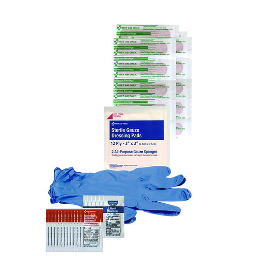 137-Piece Wound Care Treatment Pack, Resealable Plastic Bag
