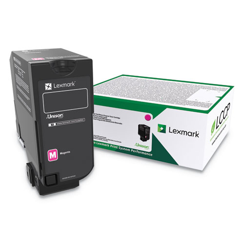 Lexmark Original High Yield Laser Toner Cartridge - Magenta - 1 Each
