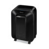 Powershred LX200 Micro-Cut Shredder, 12 Manual Sheet Capacity, Black