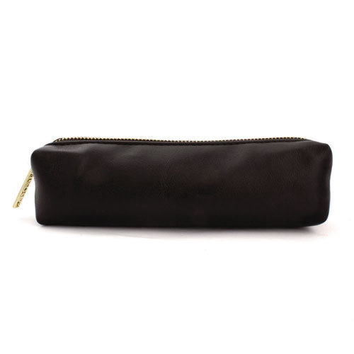 Pencil Case, 7.9" x 2" x 2", Black