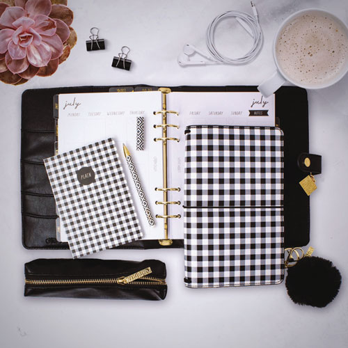 Pencil Case, 7.9" x 2" x 2", Black