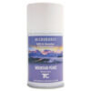 TC Microburst 9000 Air Freshener Refill, Mountain Peaks, 5.3 oz Aerosol Spray, 4/Carton