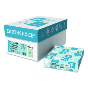 Card Stock, 110 lb Cover Weight, 8.5 x 11, Blue, 250/Pack