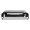 Metal Art Organizer 5 Monitor, 18" x 11.8" x 5.1", Black, Supports 30 lbs