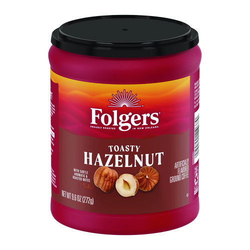 Coffee, Toasty Hazelnut, 9.6 oz Can