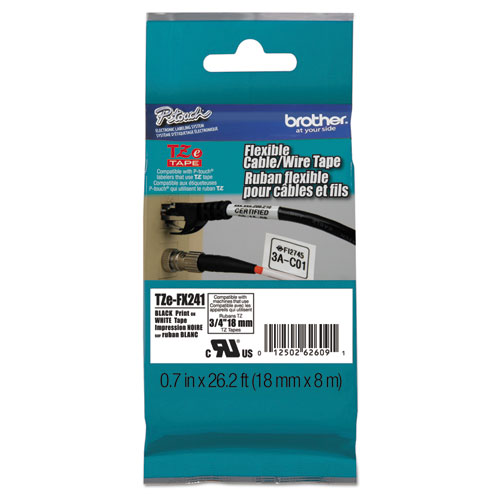 Brother P-Touch TZe Laminated Tape