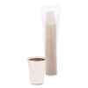 Paper Hot Cups, 12 oz, White, 50/Sleeve, 20 Sleeves/Carton