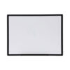 Design Series Deluxe Dry Erase Board, 24" x 18", White Surface, Black Anodized Aluminum Frame