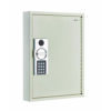 Steel Digital Lock Key Cabinet, 60-Key, 13 x 2.6 x 17, Stainless Steel 304, White