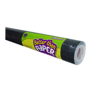 Better Than Paper Bulletin Board Roll, 4 ft x 12 ft, Chalkboard