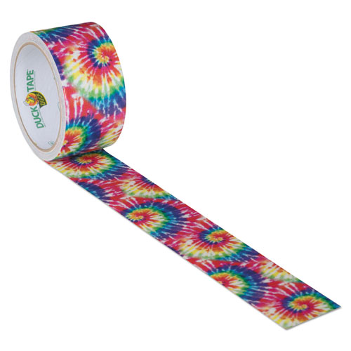 Colored Duct Tape, 3" Core, 1.88" x 10 yds, Multicolor Love Tie Dye