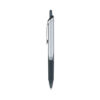 Precise V7RT Rollerball Pen, Retractable, Fine 0.7 mm, Black Ink, Black Barrel
