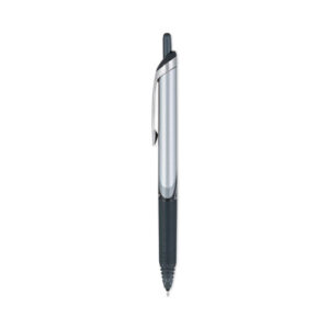 Precise V7RT Rollerball Pen, Retractable, Fine 0.7 mm, Black Ink, Black Barrel