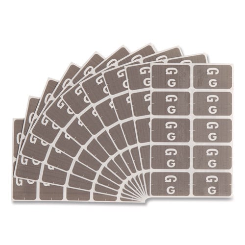 Smead AlphaZ ACCS Color-Coded Labels