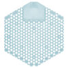 Wave 3D Urinal Deodorizer Screen, Ocean Mist Scent, Blue, 10/Box, 6 Boxes/Carton