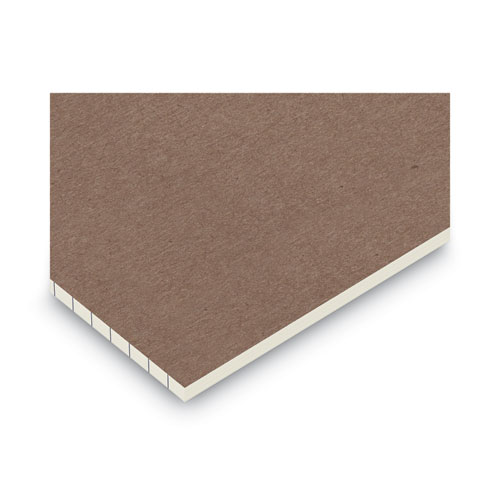 Colored Perforated Ruled Writing Pads, Narrow Rule, 50 Ivory 5 x 8 Sheets, Dozen
