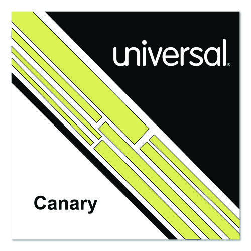 Deluxe Colored Paper, 20 lb Bond Weight, 8.5 x 11, Canary, 500 Sheets/Ream, 10 Reams/Carton