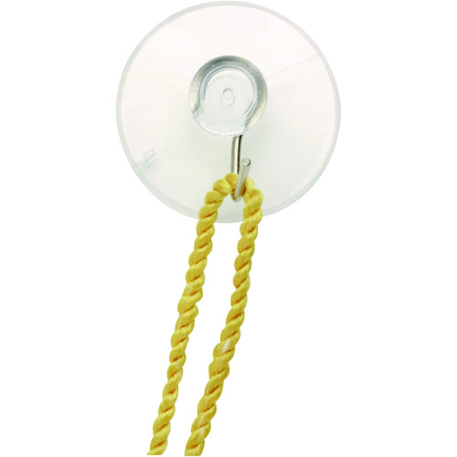Suction Cup with Hook, Metal Silver Hook, 50/Box