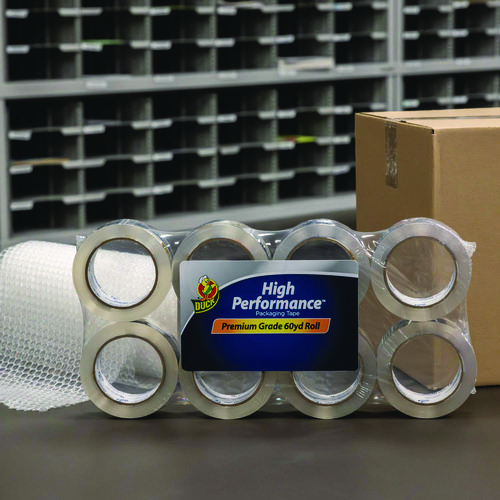 HP260 Packaging Tape, 3" Core, 1.88" x 60 yds, Clear, 8/Pack