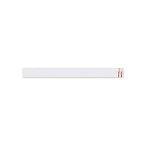 Peel and Seal Tamper Evident Food Container Bands, 1.5 x 24, White, Paper, 2,500/Carton