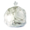 High-Density Waste Can Liners, 4 gal, 6 mic, 17" x 18", Natural, 2,000/Carton