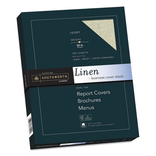 Southworth 25% Cotton Business Cover Stock