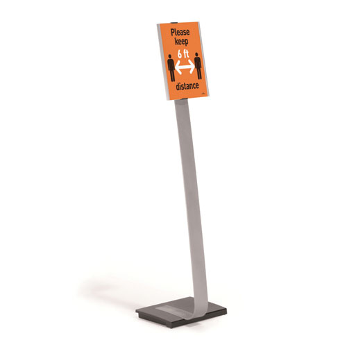 DURABLE Info Sign Duo Floor Sign Stand