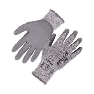 ProFlex 7030 ANSI A3 PU Coated CR Gloves, Gray, 2X-Large, 12 Pairs/Pack
