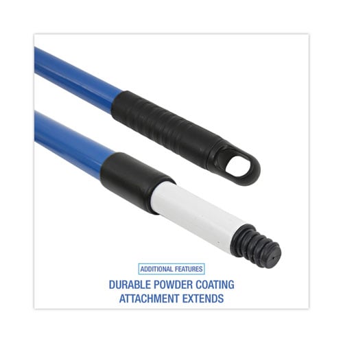 Telescopic Handle for MicroFeather Duster, 36" to 60" Handle, Blue